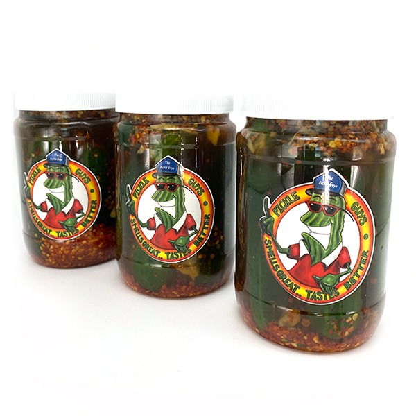 Triple Hot New Pickles Quart Package – The Pickle Guys